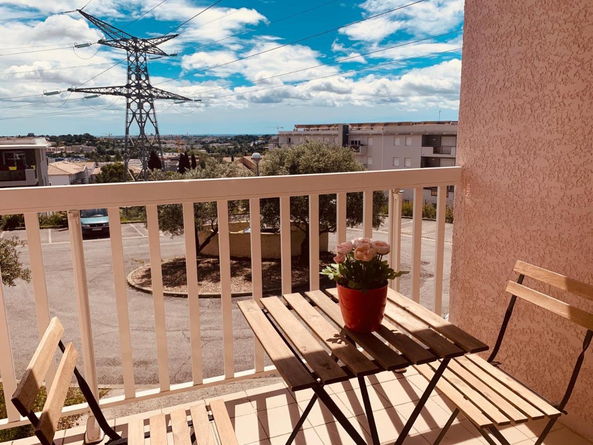 GrabelsSun7 View Montpellier Piscine Parking Gratuitアパートメント エクステリア 写真