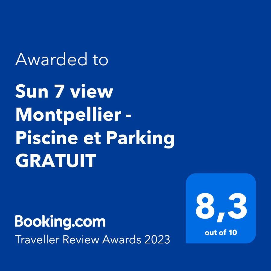 GrabelsSun7 View Montpellier Piscine Parking Gratuitアパートメント エクステリア 写真